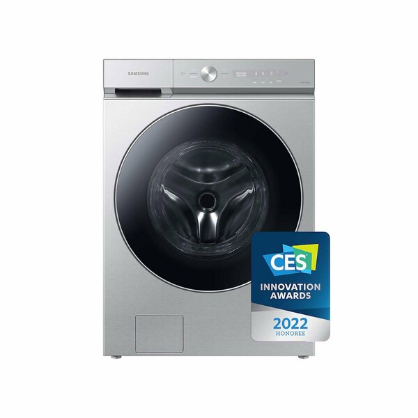 Almo Bespoke 5.3 cu. ft. Ultra Capacity Front Load AI OptiWash Auto Dispense Washing Machine WF53BB8900ATUS